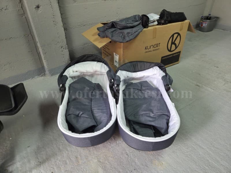 Shes karroca për binjakë – Kunert Booster — fotografia 3