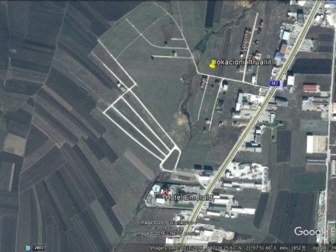 Shes 5.55ari truall 200metra large rruges Prishtine - Ferizaj